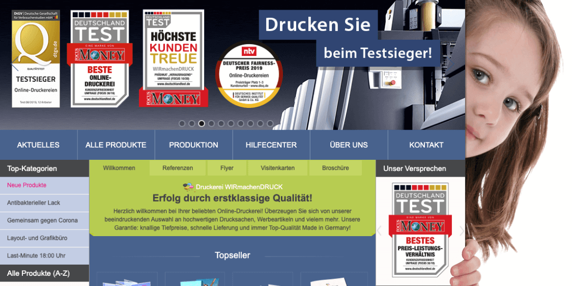 Wir machen Druck